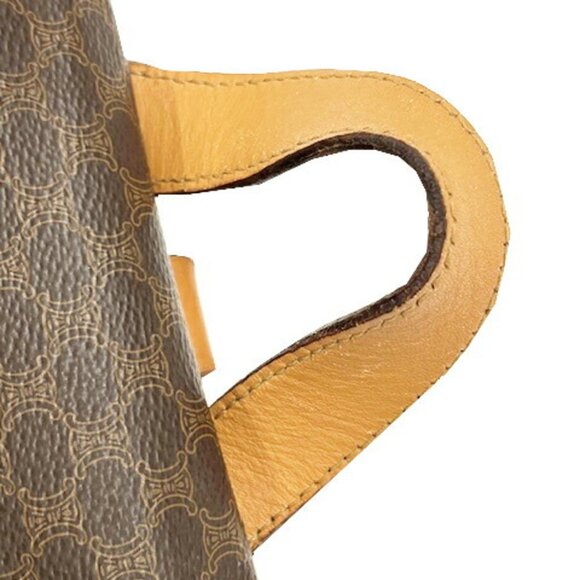 CELINE Brown Leather Backpack - Picture 11 of 15